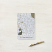 Mein belgischer Schäferhund hat meinen Lektionspla Post-it Klebezettel (Auf Schreibtisch)