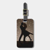 MEIN BELIEBTER PARTNER LUGGAGE TAG GEPÄCKANHÄNGER (Vorderseite vertikal)