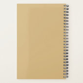 Mein benutzerdefinierter Hundename Bichon Frise Po Planer (Rückseite)