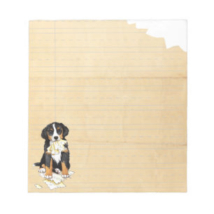 Mein Berner aß meine Hausaufgaben Notizblock