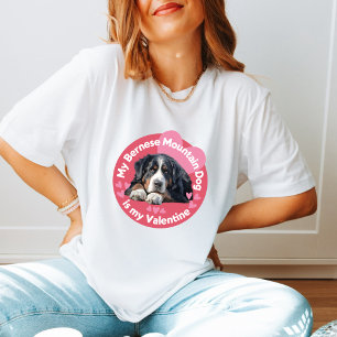 Mein Berner Hund ist mein Valentiner Trendy T-Shirt
