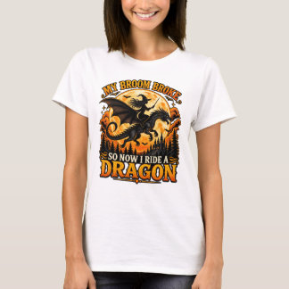 Mein Besen ist kaputt, also reite ich jetzt einen T-Shirt