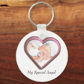 Mein besonderer Angel Schlüsselanhänger (Vorderseite)