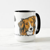 Mein beste Freunde Englisch Shepherds Tasse!! Tasse (VorderseiteRechts)