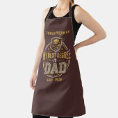 Mein bester Abschluss ist Dad - Vatertag Schürze (InSitu)