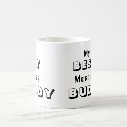 Mein bester Buddy Morning Kaffeetasse (Mittel)