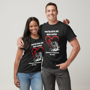 MEIN BESTER FANG Fishing Valentines T-Shirt