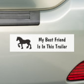 Mein bester Freund Autoaufkleber (Auf Auto)