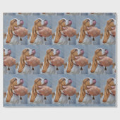 Mein bester Freund Basset Hound Geschenkpapier (Flach)