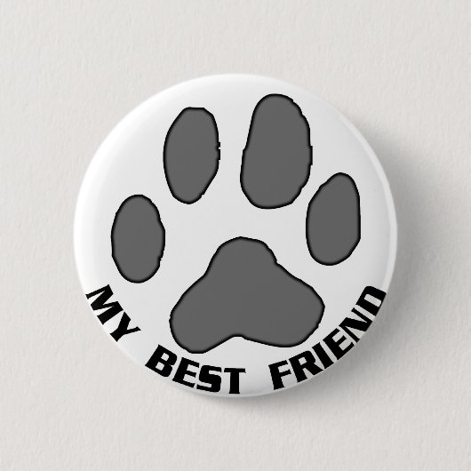 Mein bester Freund Button (Vorderseite)