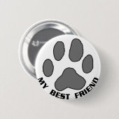 Mein bester Freund Button (Vorne & Hinten)