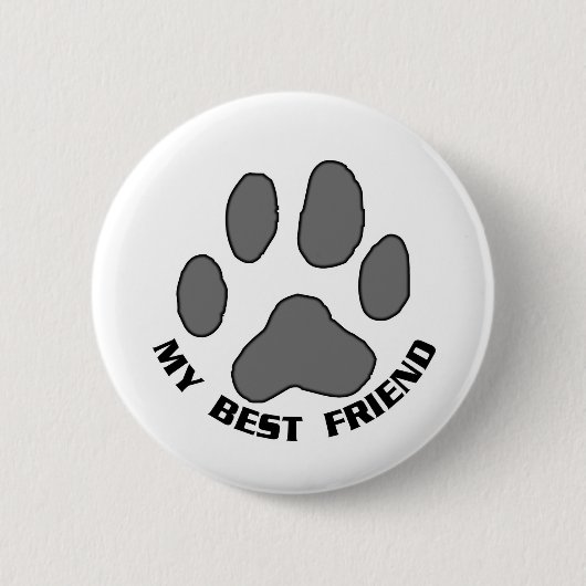 Mein bester Freund Button (Vorderseite)