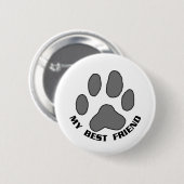 Mein bester Freund Button (Vorne & Hinten)