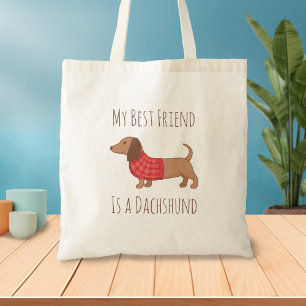Mein bester Freund Dachshund Wiener Hund Tragetasche