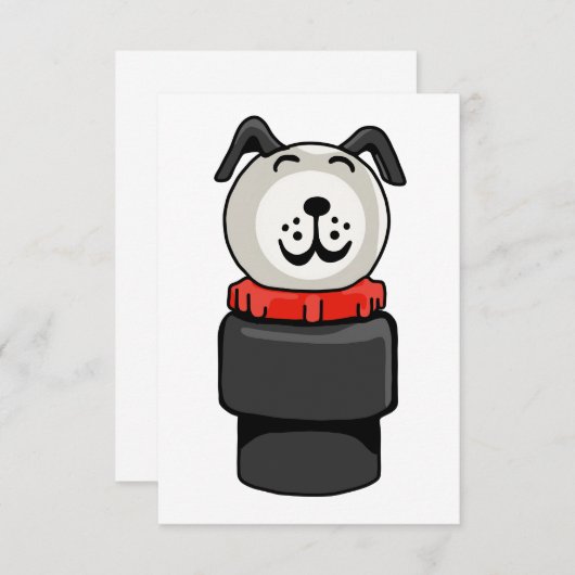 Mein bester Freund Dankeskarte (Vorne/Hinten)