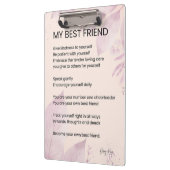 Mein bester Freund ermutigt Gedicht Gedichte Klemmbrett (Links)