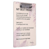 Mein bester Freund ermutigt Gedicht Gedichte Klemmbrett (Rechts)