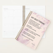 Mein bester Freund ermutigt Gedicht Gedichte Planer (Anzeige)