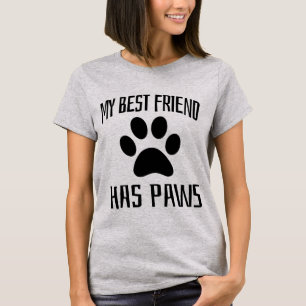 Mein bester Freund hat Pfoten - Hundefreunde T-Shirt