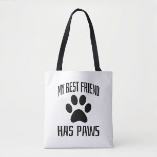 Mein bester Freund hat Pfoten - Hundefreunde Tasche