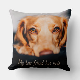 Mein bester Freund hat Pfotenhund, Puppy Meme Kissen