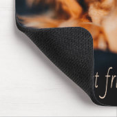 Mein bester Freund hat Pfotenhund, Puppy Meme Mousepad (Ecke)