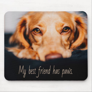 Mein bester Freund hat Pfotenhund, Puppy Meme Mousepad