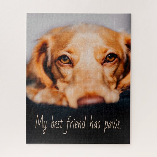 Mein bester Freund hat Pfotenhund, Puppy Meme Puzzle (Vertikal)