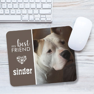 Mein bester Freund Haustier Foto Personalized Mousepad