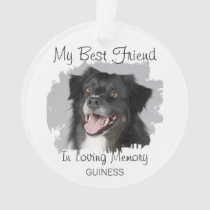 Mein bester Freund Haustier-Gedenkstätte Ornament