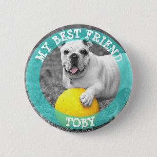 Mein bester Freund, HundeFoto-Knopf Button