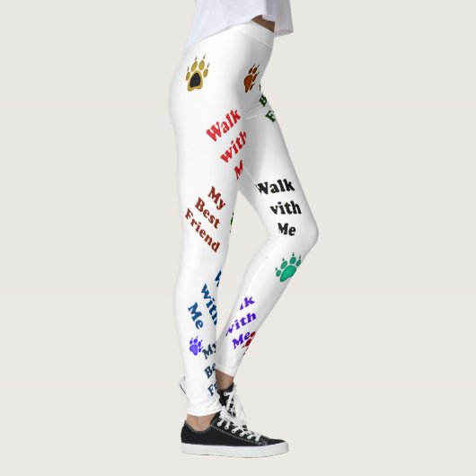 Mein bester Freund-Hundekuh Leggings (Rechts)