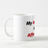 Mein bester Freund ist Affenpinscher Kaffeetasse (Links)