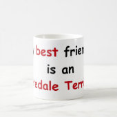 Mein bester Freund ist Airedale Terrier Kaffeetasse (Mittel)