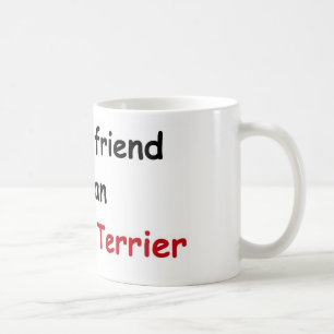 Mein bester Freund ist Airedale Terrier Kaffeetasse