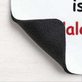 Mein bester Freund ist Airedale Terrier Mousepad (Ecke)