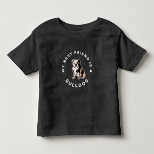 Mein bester Freund ist Bulldogge-T - Shirt