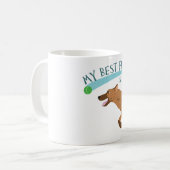 Mein bester Freund ist ein Hund Kaffeetasse (Vorderseite Links)