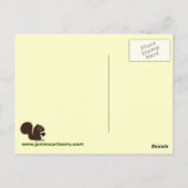 Mein bester Freund ist ein Poof Ball - Funny Pom C Postkarte (Rückseite)