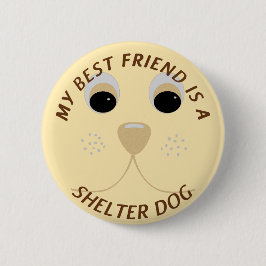 Mein bester Freund ist ein Schutz-Hund Button