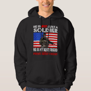 Mein bester Freund ist ein Soldat, ein Freund der  Hoodie