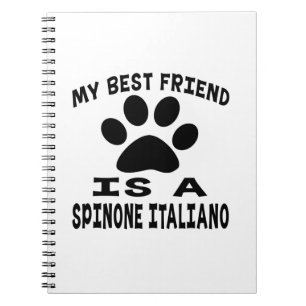 Mein bester Freund ist ein Spinone Italiano Notizblock