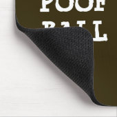 Mein bester Freund ist ein Spitz Poof Ball Niedlic Mousepad (Ecke)