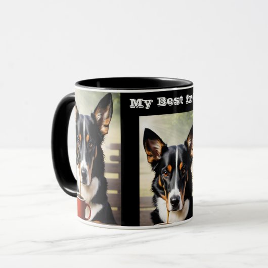Mein bester Freund ist mein Hund Tasse (Vorderseite Links)