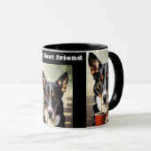 Mein bester Freund ist mein Hund Tasse (VorderseiteRechts)