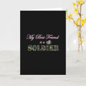 Mein bester Freund ist Soldat - Militärsprecher Karte (Gelbe Blume)