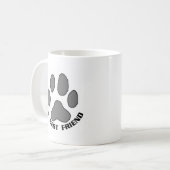 Mein bester Freund Kaffeetasse (Vorderseite Links)