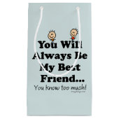 Mein bester Freund Kleine Geschenktüte (Vorderseite)