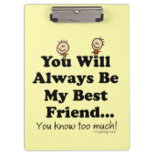 Mein bester Freund Klemmbrett (Vorderseite)