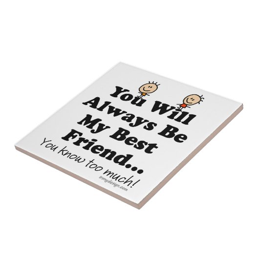 Mein bester Freund-lustiges Zitat Fliese (Seite)